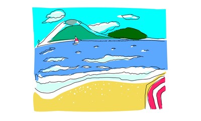 Newzealand's beach, Takapuna or somewhere