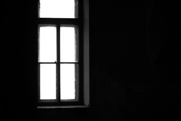 Fototapeta premium window in the dark