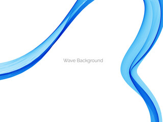 blue wave design decorative background