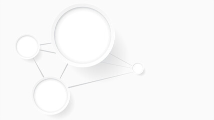 Abstract lines and dots connect background. Technology connection digital data and big data concept.