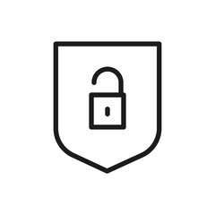  Lock Outline Vector Icon. Modern Style, Premium Quality.