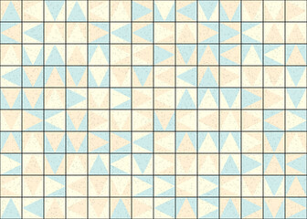 Abstract Geometric Pattern generative computational art illustration