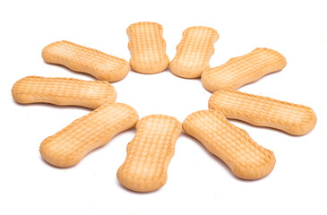 biscuit cookie isolated
