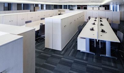 Big call center head office building