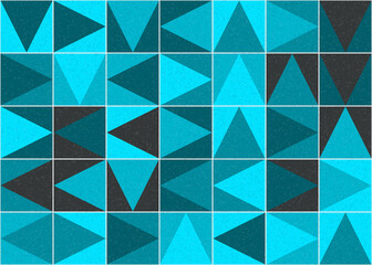 Abstract Geometric Pattern generative computational art illustration