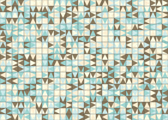 Abstract Geometric Pattern generative computational art illustration