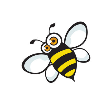 Bee Honey icon vector illustration design, bumblebee
