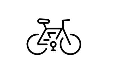 Fototapeta premium Bicycle Icon vector design 
