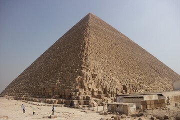 Fototapeta na wymiar Pirámide de Giza en Egipto