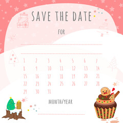 Printable notepad or sticky note for digital papers, journal and printable planners - Happy Christmas Holiday Planner Collection