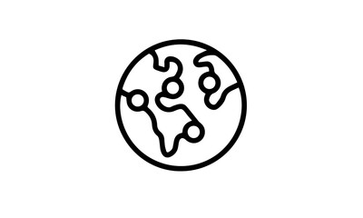 Globe Icons vector design 