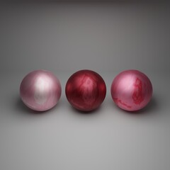 Marmor Bälle 3D Illustration