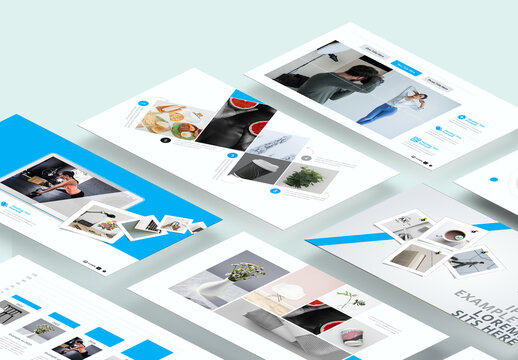 Minimal Portfolio Presentation Layout