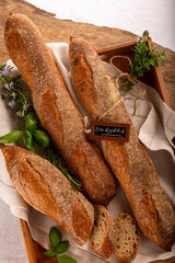 Uriges französisches Baguette