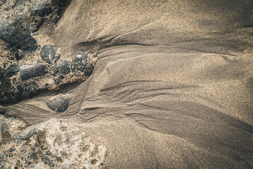 Fototapeta na wymiar rocks and sand 2