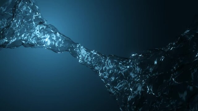 Water Flowing Patterns Fx Texture Animation Loop/ 4k animation of an abstract water fx flowing texture background with liquid patterns streaming seamless looping