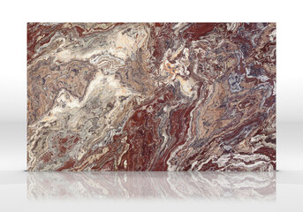 Red travertine marble Tile texture