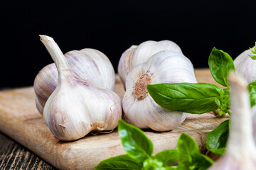 vegetables on the table