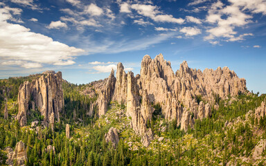 Needles Highway Custer State Park - Powered by Adobe