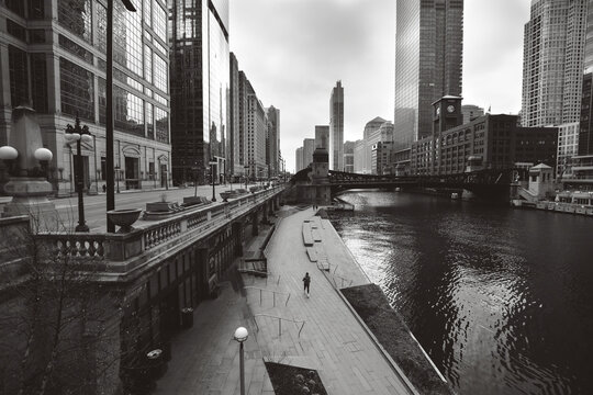 Fototapeta cityscape chicago