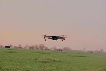 Fototapeta na wymiar Drone plane