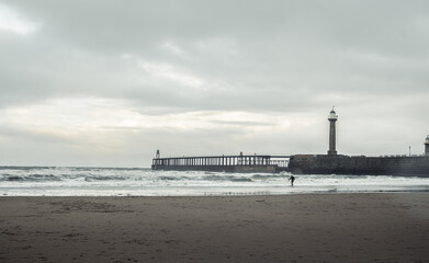 Fototapeta premium pier in the sea