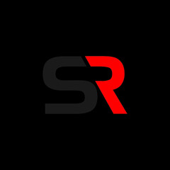 abstract and monogram letter logo design