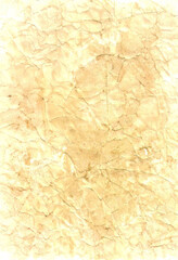 Old torn texture. crumpled paper background, vintage background with empty space for text