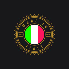 MADE IN ITALY MODERN BADGES