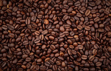 Roasted coffee beans