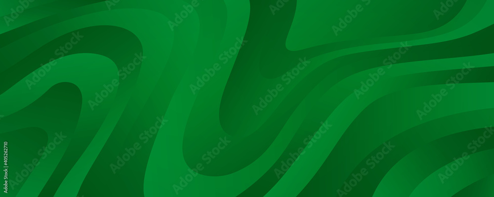 Poster geometric green background with diagonal stripes and gradients. vector minimalist backdrop for tradi