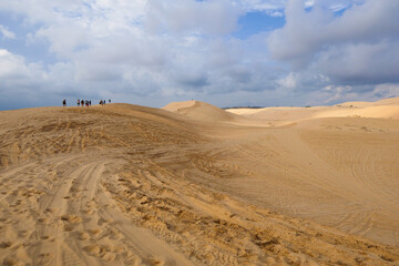 Fototapeta na wymiar Sand dunes in Mũi Né, Vietnam