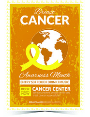 World Cancer Day Flyer Template