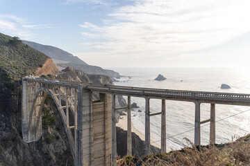 bridge over the sea big sur