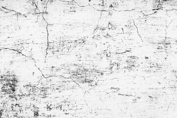 Texture of a concrete wall with cracks and scratches which can be used as a background