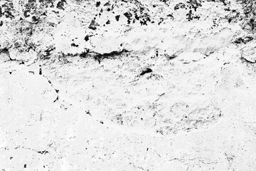 Texture of a concrete wall with cracks and scratches which can be used as a background