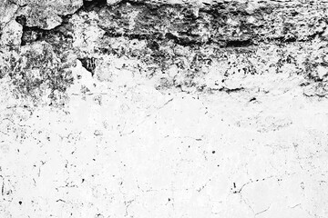 Texture of a concrete wall with cracks and scratches which can be used as a background