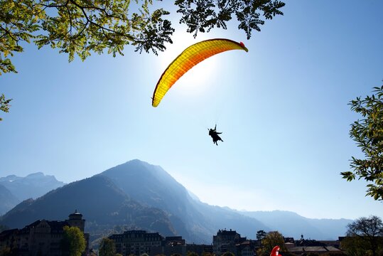 Paragliding at Switzerland