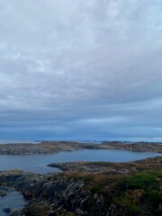 clouds over the sea