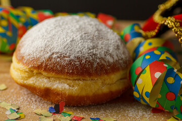 Faschingskrapfen Donut Österreichische Mehlspeise
