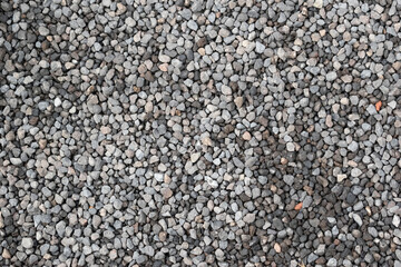 Tinny black and white pebbles background