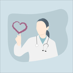 Doctor with a heart