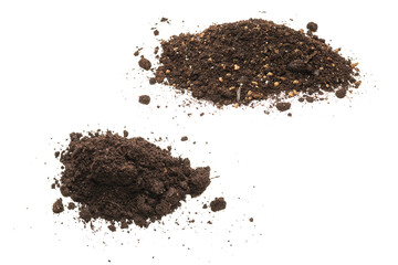 Black land for plant.