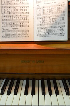 Hymnal On A Piano