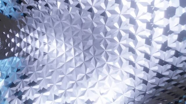 blue infinite loop simple background animation with abstract diamond pattern , 