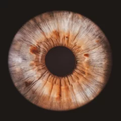Deurstickers human iris © Lorant