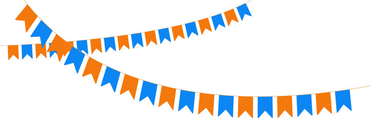 colorful Party Background with Flags Vector EPS 10