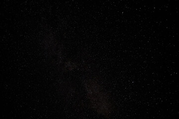 Obraz na płótnie Canvas Beautiful view of starry sky at night