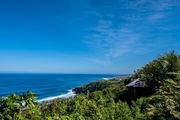 Fototapeta na wymiar Coast of island - Réunion