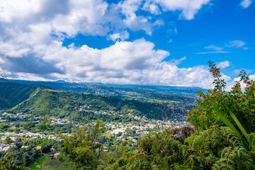 Fototapeta na wymiar View of the valley - Reunion